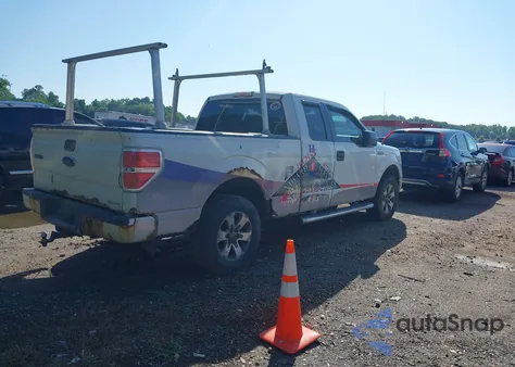 2013 Ford F-150 Stx из США, поврежденный, VIN 1FTFX1EF1DFA59487